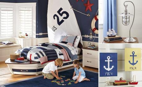 Decorar la habitación de tu hijo estilo marinero
