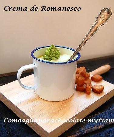 CREMA DE ROMANESCO.