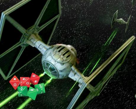 Ataque de TIE Fighter vs. Evasión de X-Wing (Parte II, distancia corta)