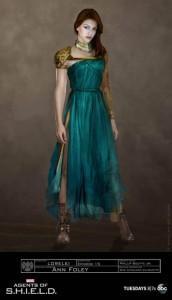 Diseño conceptual de Lorelei para Agents of S.H.I.E.L.D.