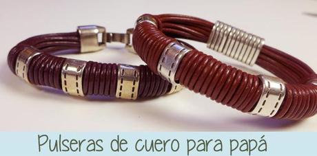 DIY Pulsera de cuero para el Día del Padre