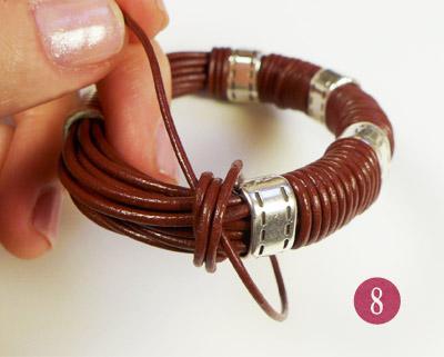 DIY Pulsera de cuero para el Día del Padre