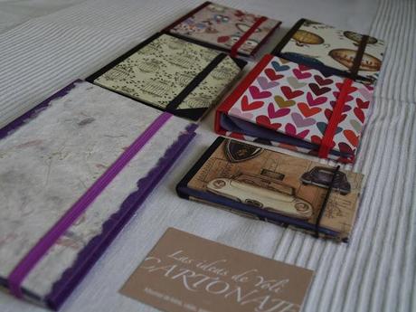 Tarjeteros cartonaje.