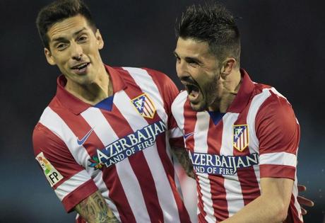 David Villa rescata al Atlético