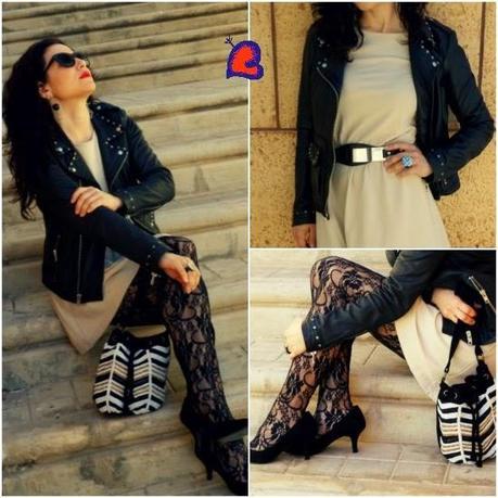 CueroEncajeYMetal-LeatherLaceAndMetal-CuirDentelleEtMétal