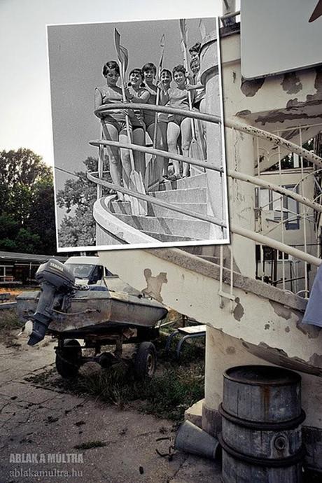 Pasado y presente unidos en una fotografía.