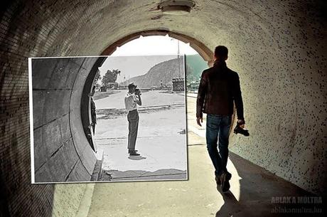 Pasado y presente unidos en una fotografía.