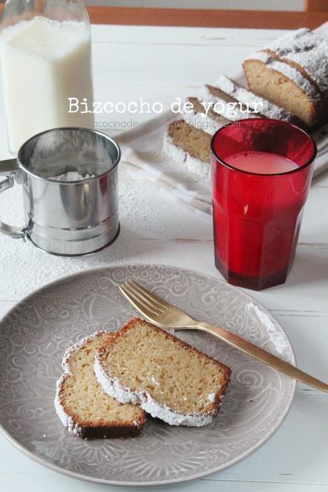 Bizcocho de yogur #lacocinadevíctorferrer