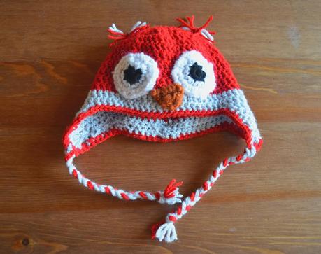 GORRO BUHO CROCHET