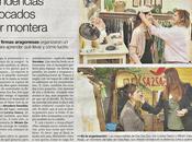 “Tendencias tocados montera”, Adriana Oliveros Periódico Aragón