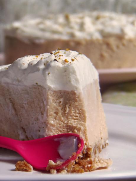 TARTA DE QUESO Y TOFFEE... para el segundo año del blog