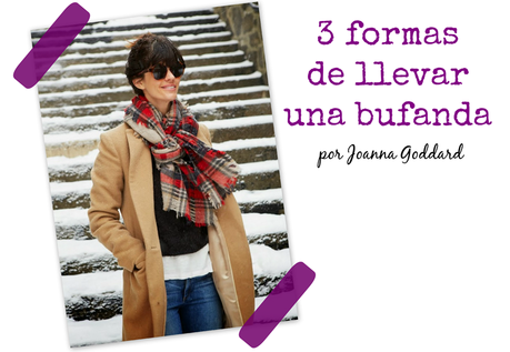 3 formas de llevar bufanda (o pañuelo)