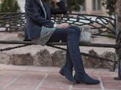 Vestido Blazer Botas altas