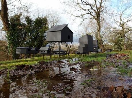 Palafitos de Javier Requejo: una oda a la penosa situación en la que vive España. OLYMPUS DIGITAL CAMERA