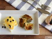 Bacalao confitado gratinado, alcachofas negro