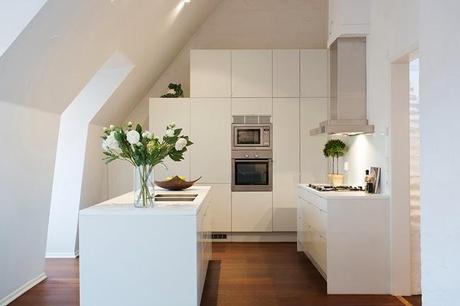 Atico Minimalista en Vasastan