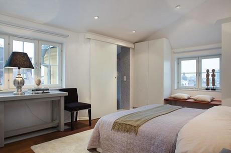 Atico Minimalista en Vasastan