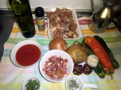 Cordero al chilindrón