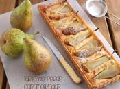 Tarta peras caramelizadas