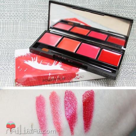 Lip Quad Power Play de Coastal Scents Review