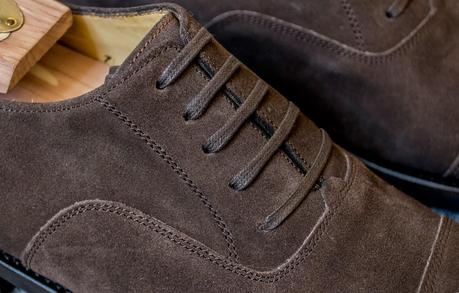 Review Oxford ante marrón chocolate de Vidal Fernández.