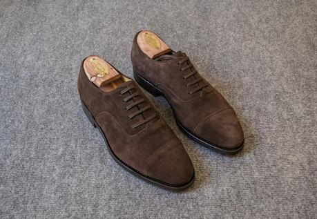 Review Oxford ante marrón chocolate de Vidal Fernández.