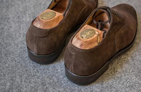 Review Oxford ante marrón chocolate de Vidal Fernández.