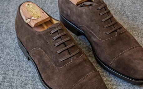 Review Oxford ante marrón chocolate de Vidal Fernández.