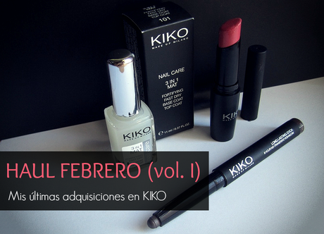 Mis últimas adquisiciones en KIKO