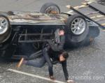 Espectacular  escena de un accidente de coche en el piloto de ‘The Flash’.