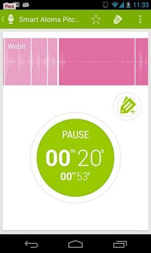 Recordense para Android es una excelente aplicación para grabar notas de voz recordense-2