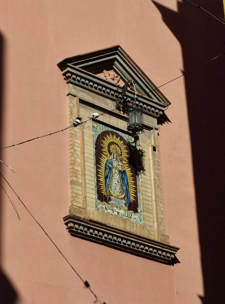 El retablo de Nuestra Señora de la Luz.