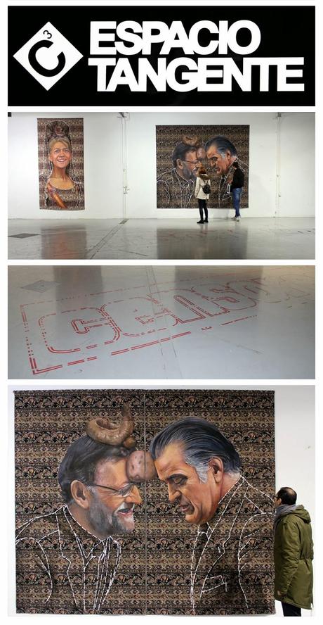 Ausín Sáinz en el Espacio Tangente. Burgos.