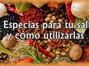 Especias para salud cómo utilizarlas