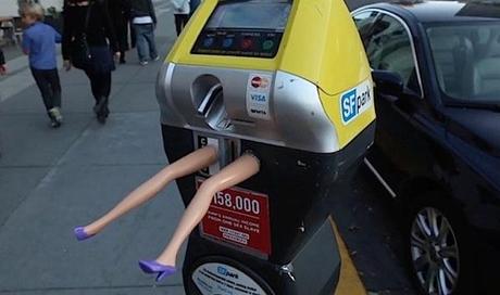 Creatividad publicitaria parquimeteo