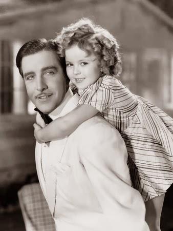 En el set con Shirley Temple