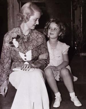 En el set con Shirley Temple