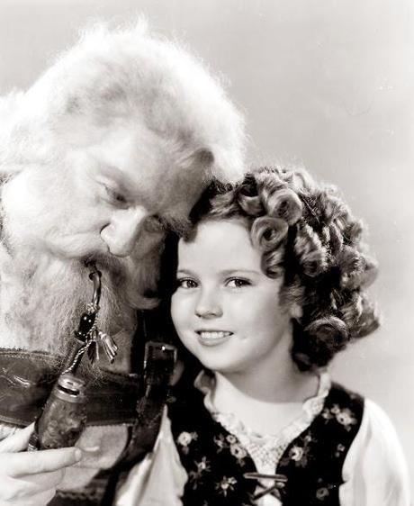 En el set con Shirley Temple