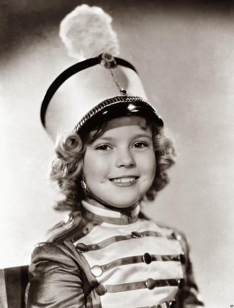 En el set con Shirley Temple