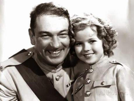 En el set con Shirley Temple