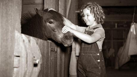 En el set con Shirley Temple