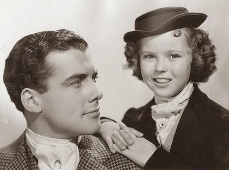 En el set con Shirley Temple