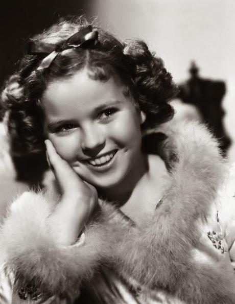 En el set con Shirley Temple