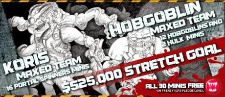 Koris y Hobgoblins en la 6ª de Dreadball(Fluctuaciones)