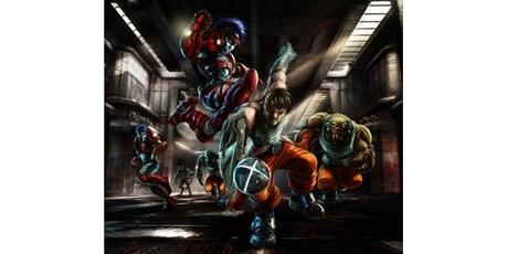 Koris y Hobgoblins en la 6ª de Dreadball(Fluctuaciones)