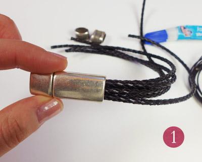 Paso 1 - Pegamos el cierre