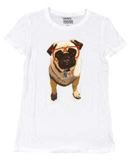 VANS X ASPCA PUG TEE VANS X ASPCA PUG TEE