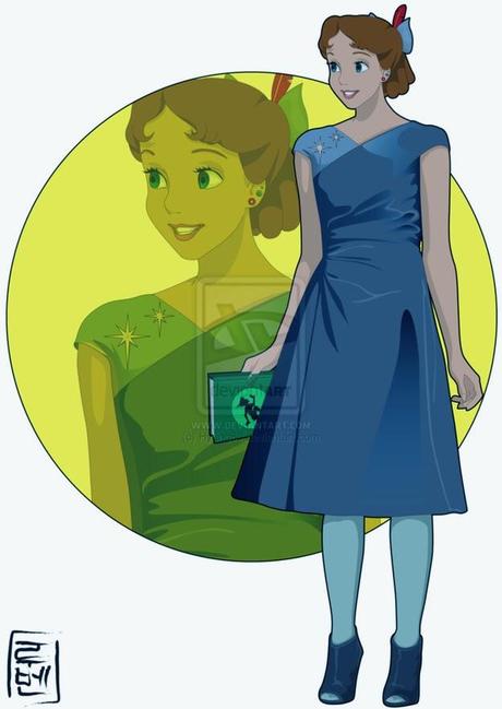 Si los personajes de Disney fueran estudiantes modernos.