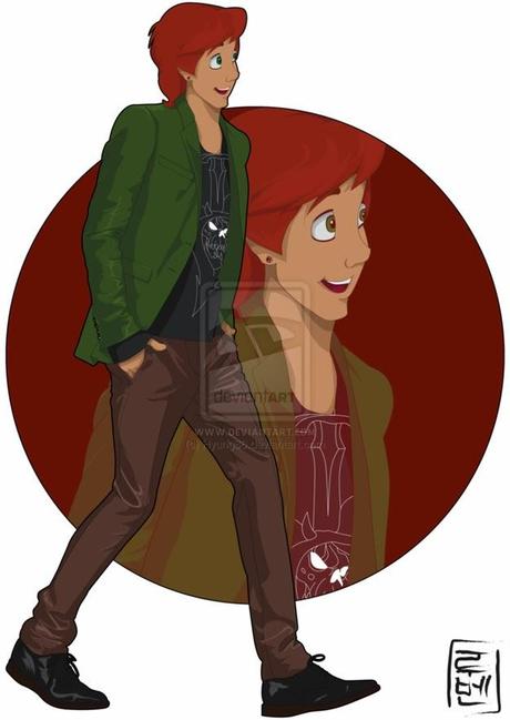 Si los personajes de Disney fueran estudiantes modernos.