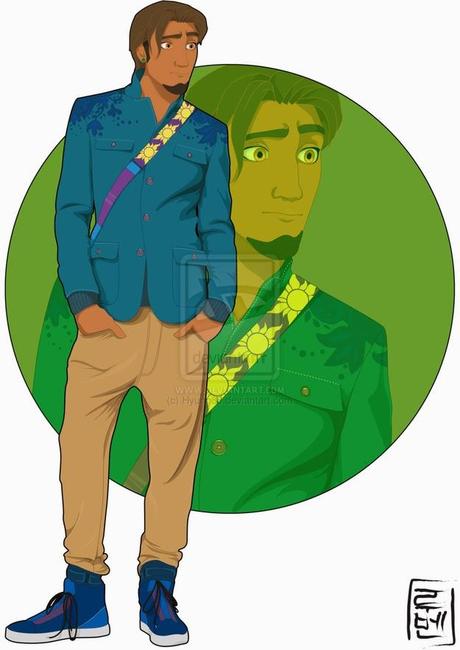 Si los personajes de Disney fueran estudiantes modernos.